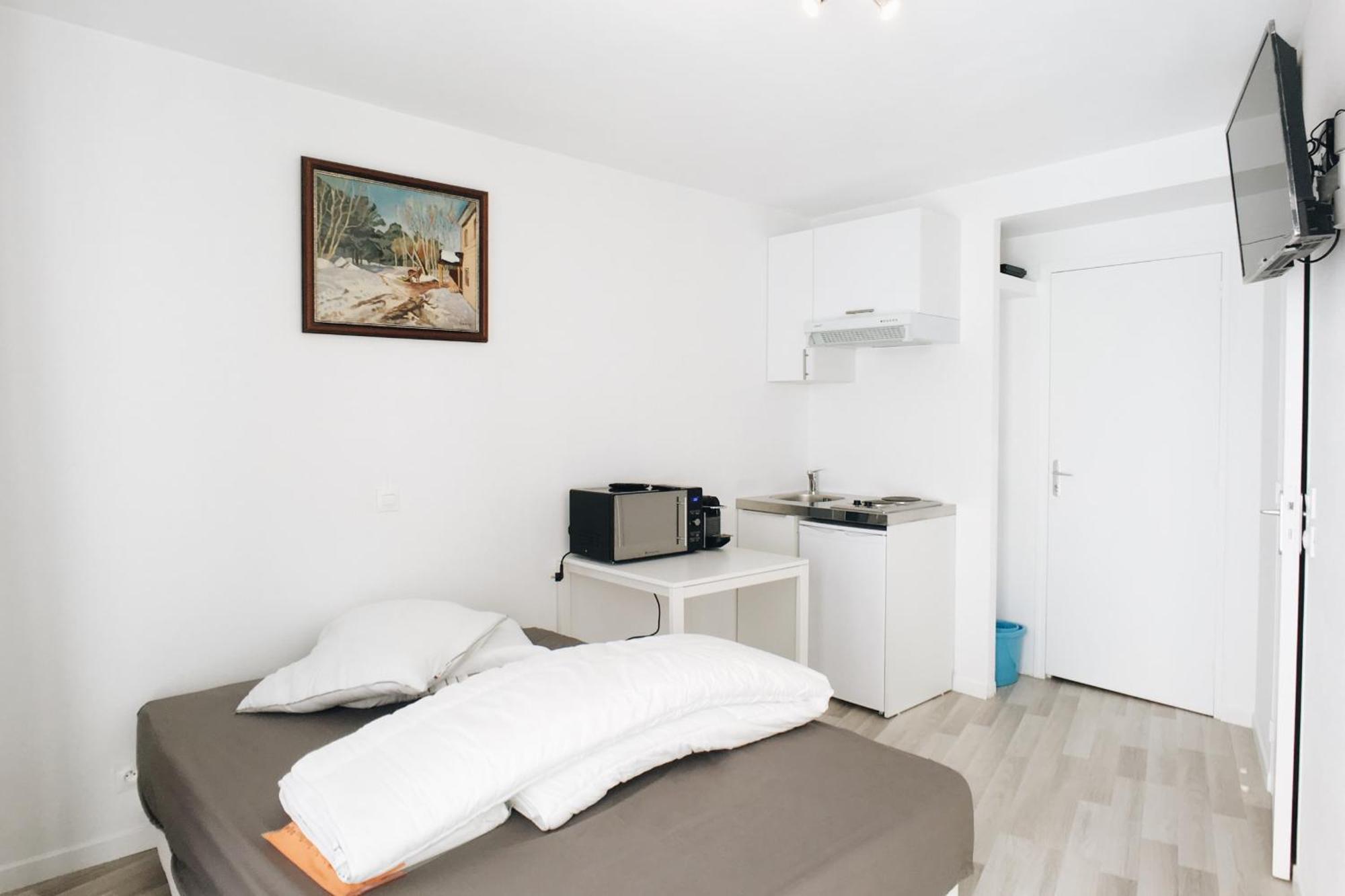 19M2 Studio With Air Conditioning In The 15Th París Exterior foto